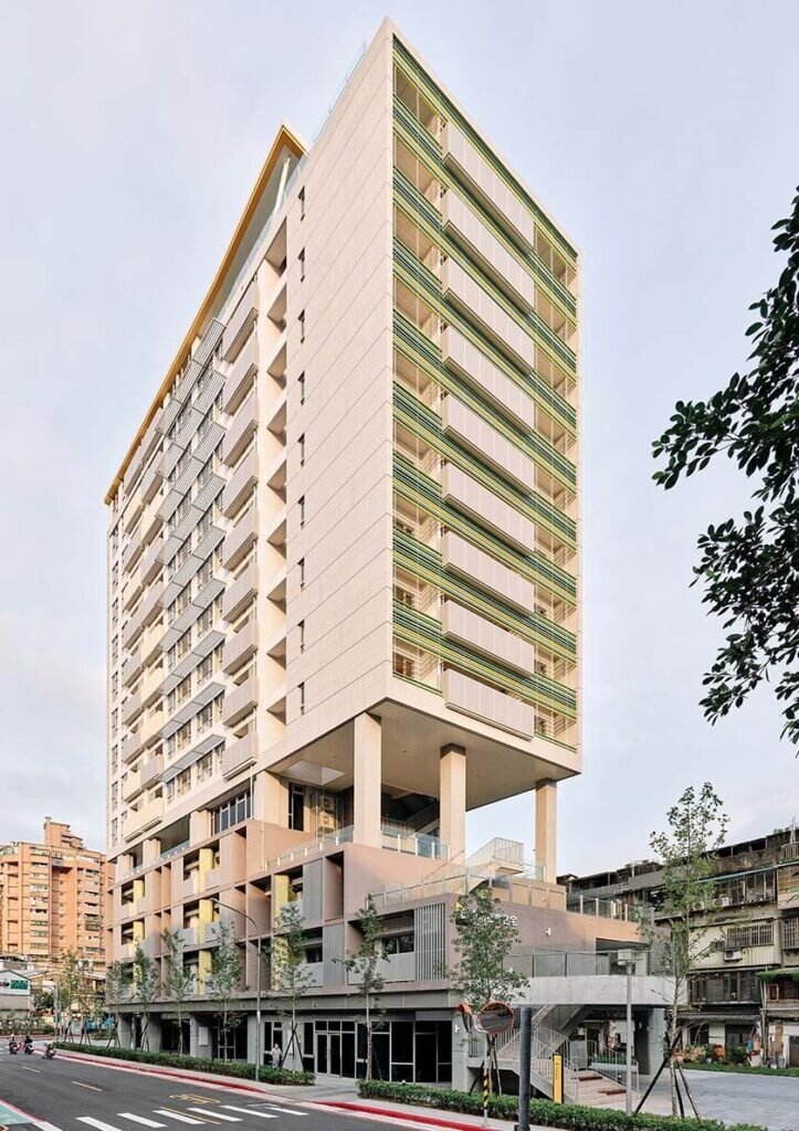 台北市南港區中南社會住宅。圖片台北市政府官網