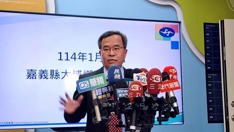 中央氣象署地震中心主任吳健富。圖/聯合報系資料照