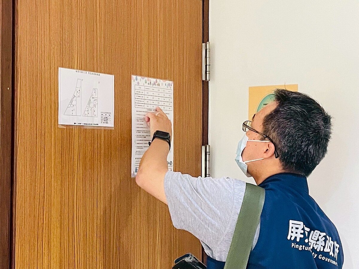 屏東縣政府防止業者趁機哄抬房價，29日起聯合恆春警分局啟動旅宿房價專案稽查，非違規民宿。圖／屏東縣府交旅處提供
