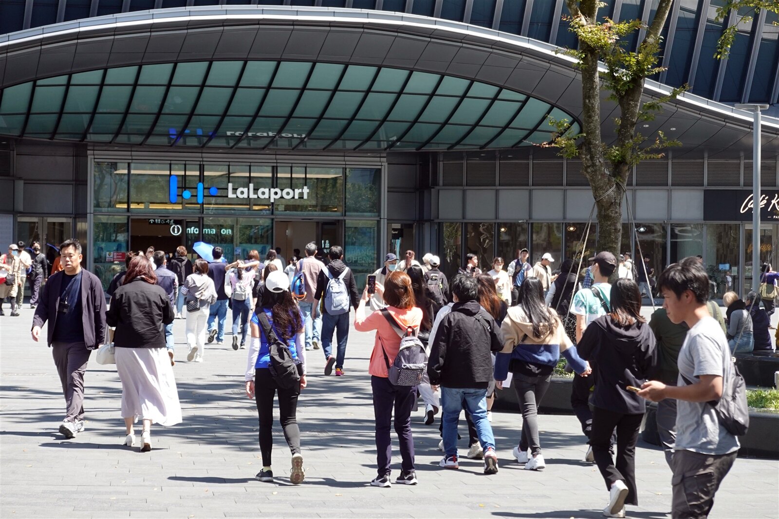 南港LaLaport 上月20日已經開幕。記者曾吉松/攝影