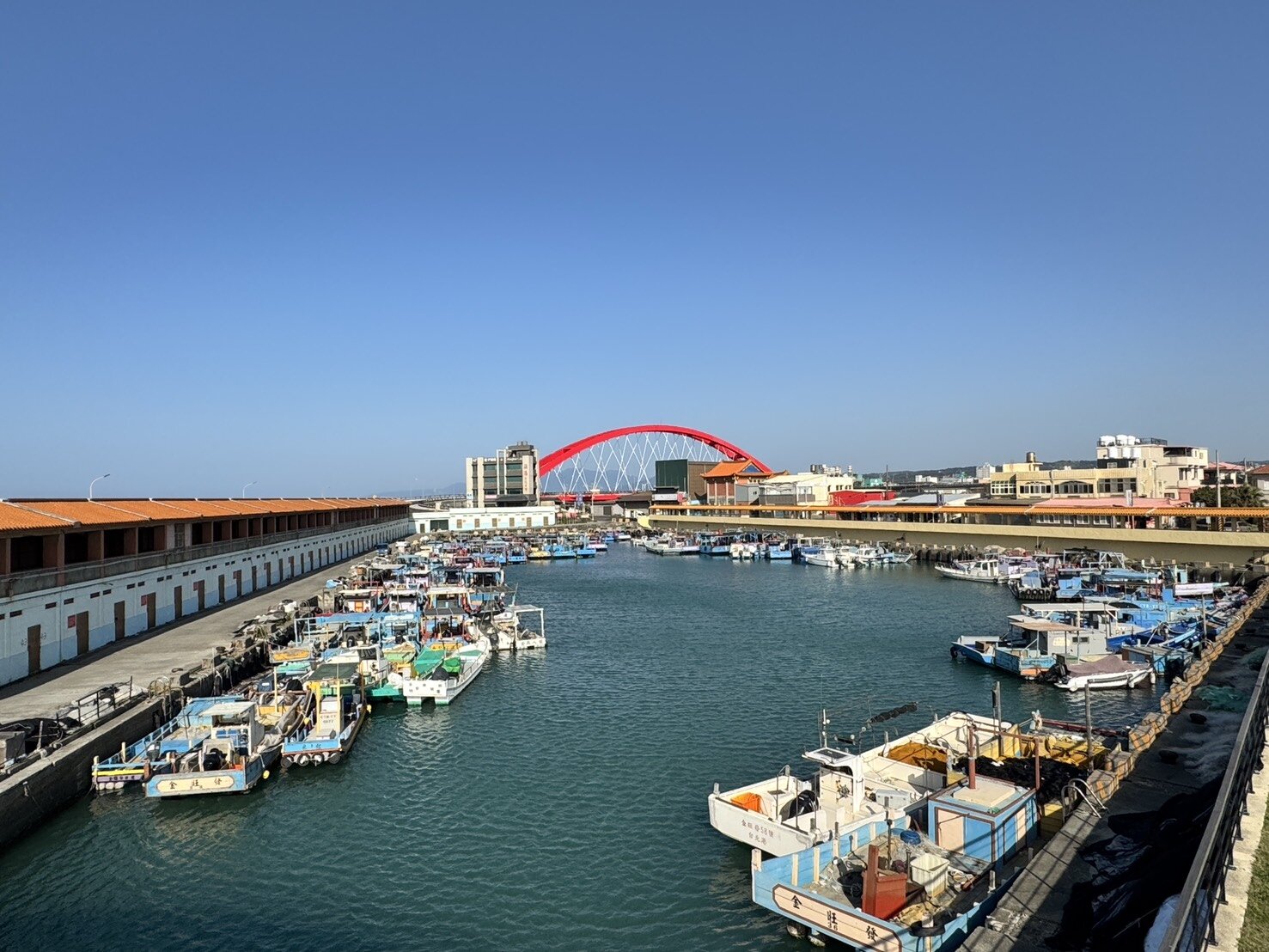 竹圍漁港。圖:觀旅局提供