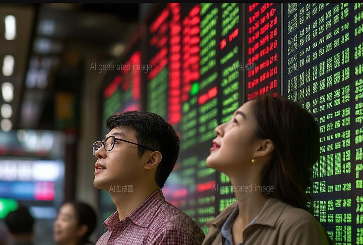 台股示意圖。圖/AI生成