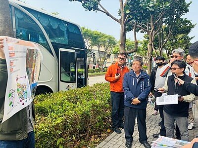 台中捷運橘線實地勘查。圖/台中市政府捷運工程局提供