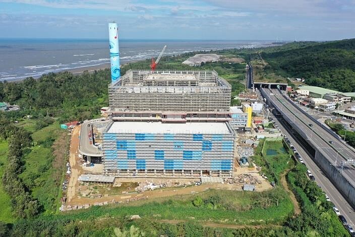 竹縣焚化爐將點火試燒。圖/新竹縣政府提供