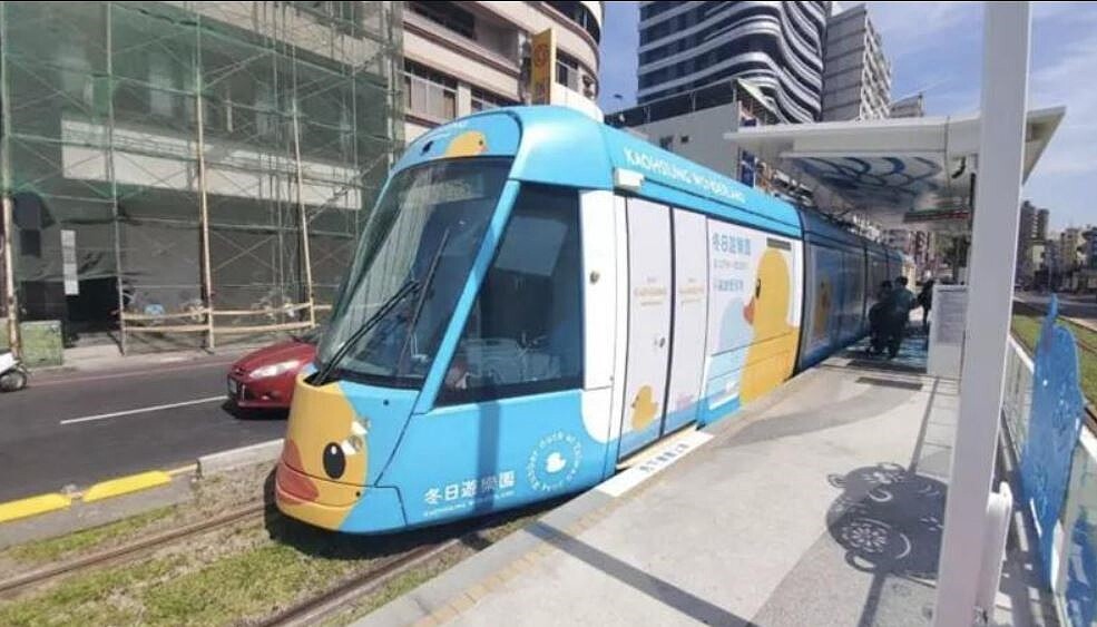 高雄輕軌。聯合報系資料照片/記者王勇超攝影