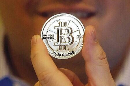 
聯準會主席鮑爾日前提到比特幣是「數位黃金」，不會取代美元。圖∕本報資料照片
