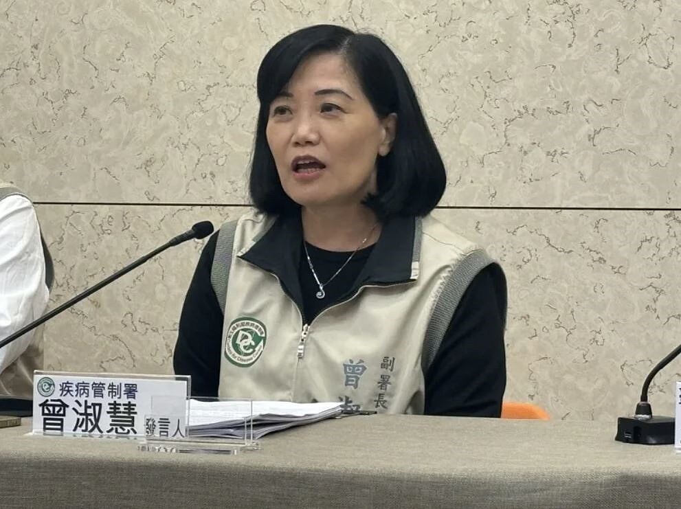 衛福部疾管署發言人曾淑慧。記者李青縈/攝影