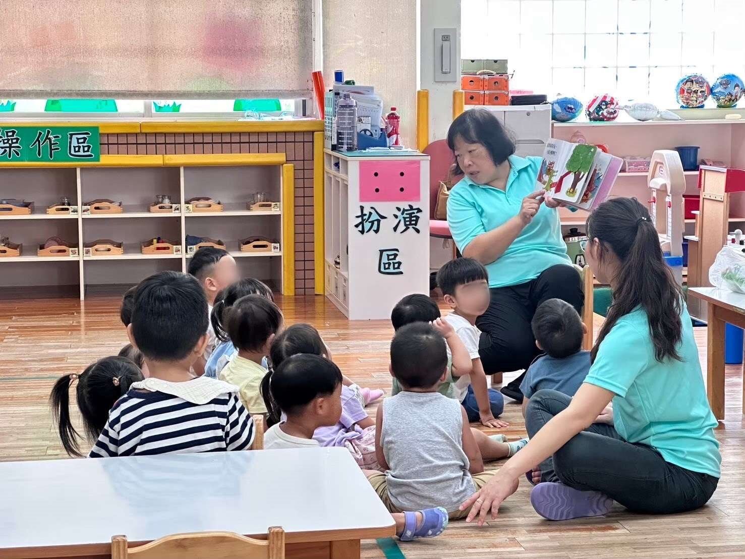 長庚醫療財團法人林口長庚紀念醫院附設桃園市私立長庚幼兒園。圖:勞動局提供