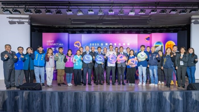 2025台灣燈會在桃園「光的遊戲場」燈區主題暨形象影片發布記者會。圖:市府提供