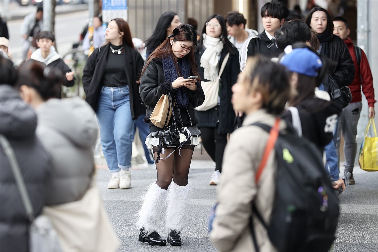 強烈大陸冷氣團影響,中央氣象署發布低溫特報。本報資料照片