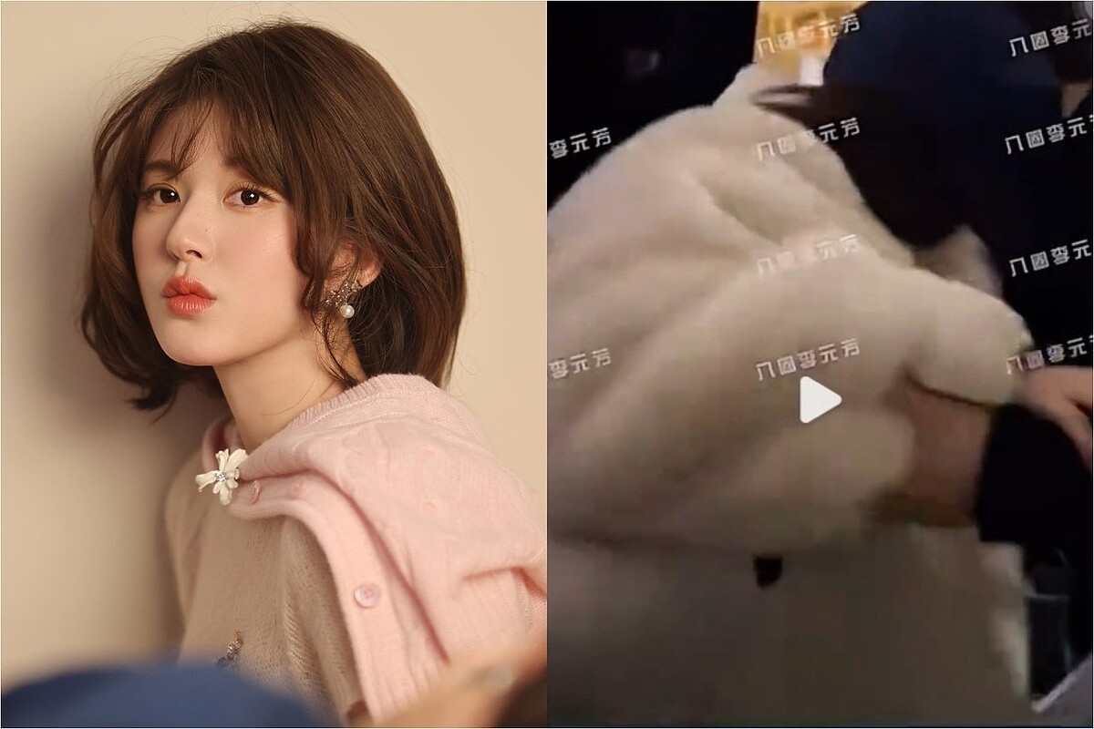 「八圈李元芳」曝光趙露思就醫憔悴畫面。圖/擷自微博/電視劇透社、微博/趙露思工作室