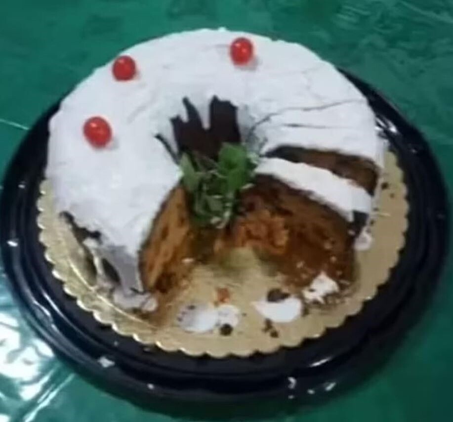 巴西一名婦人日前自製蛋糕，結果造成多名親友食物中毒死亡。取自X
