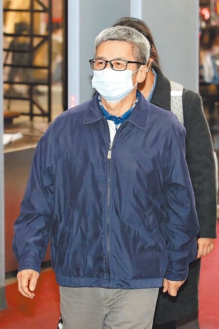 柯文哲競總財務長李文宗(見圖),29日下午抵達台北地院。(黃世麒攝)