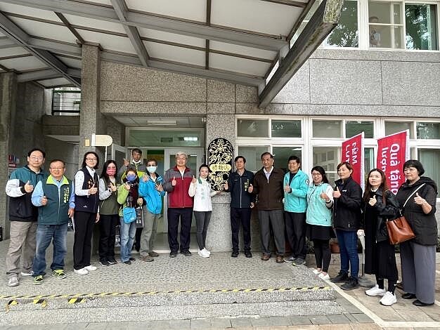 虎頭埤在地特產展售中心開幕,休閒健身購物一次滿足。圖/台南市觀光旅遊局提供