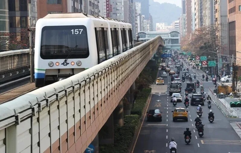 台北捷運示意圖。聯合報系資料照片 