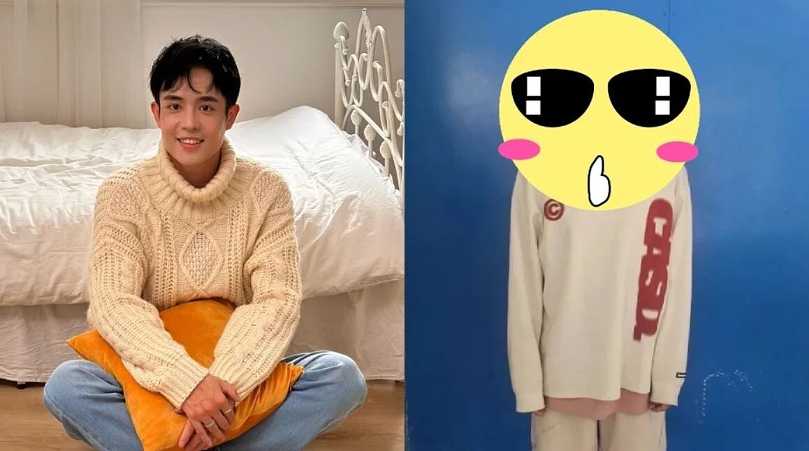 在泰國失聯的王星近照曝光。 左圖/擷自微博,右圖/擷自泰媒網站