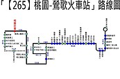 265公車1／15起轉正式路線　滿足桃園往返鶯歌乘車需求