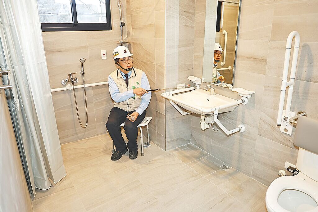 台南社宅除了採用通用設計,更納入各類身障者及高齡者居住需求。(台南市政府提供)