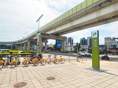 
台中市北屯區人口增加快速，其中的機捷特區隨著捷運等交通建設帶動與商業發展，也帶動房地產熱絡。（林欣儀攝）
