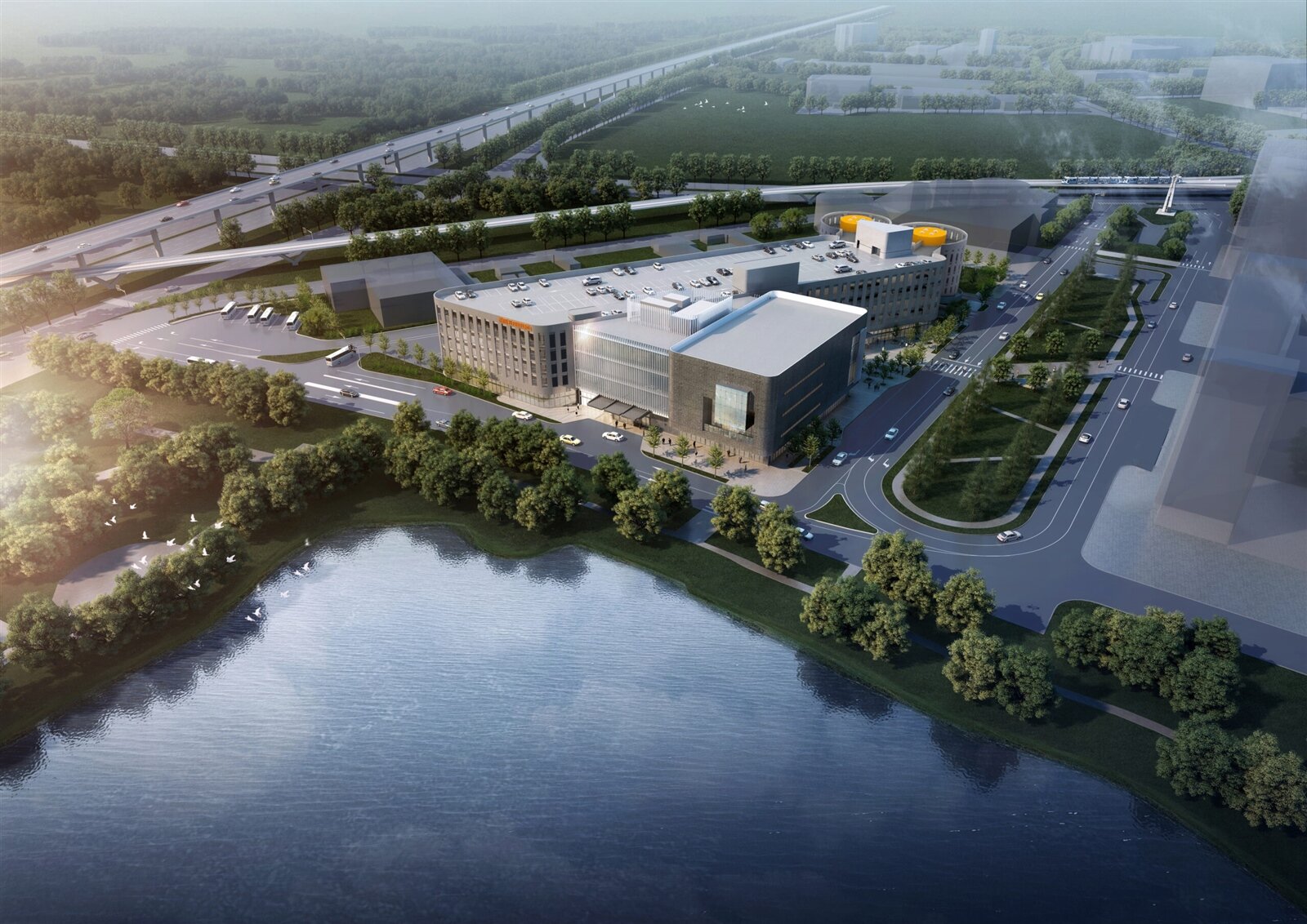 加速器位於桃園長庚轉運站內。圖:青年局提供