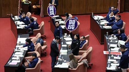 中央政府總預算案朝野表決大戰山雨欲來,力拚21日休會前完成三讀程序。圖∕本報資料照片