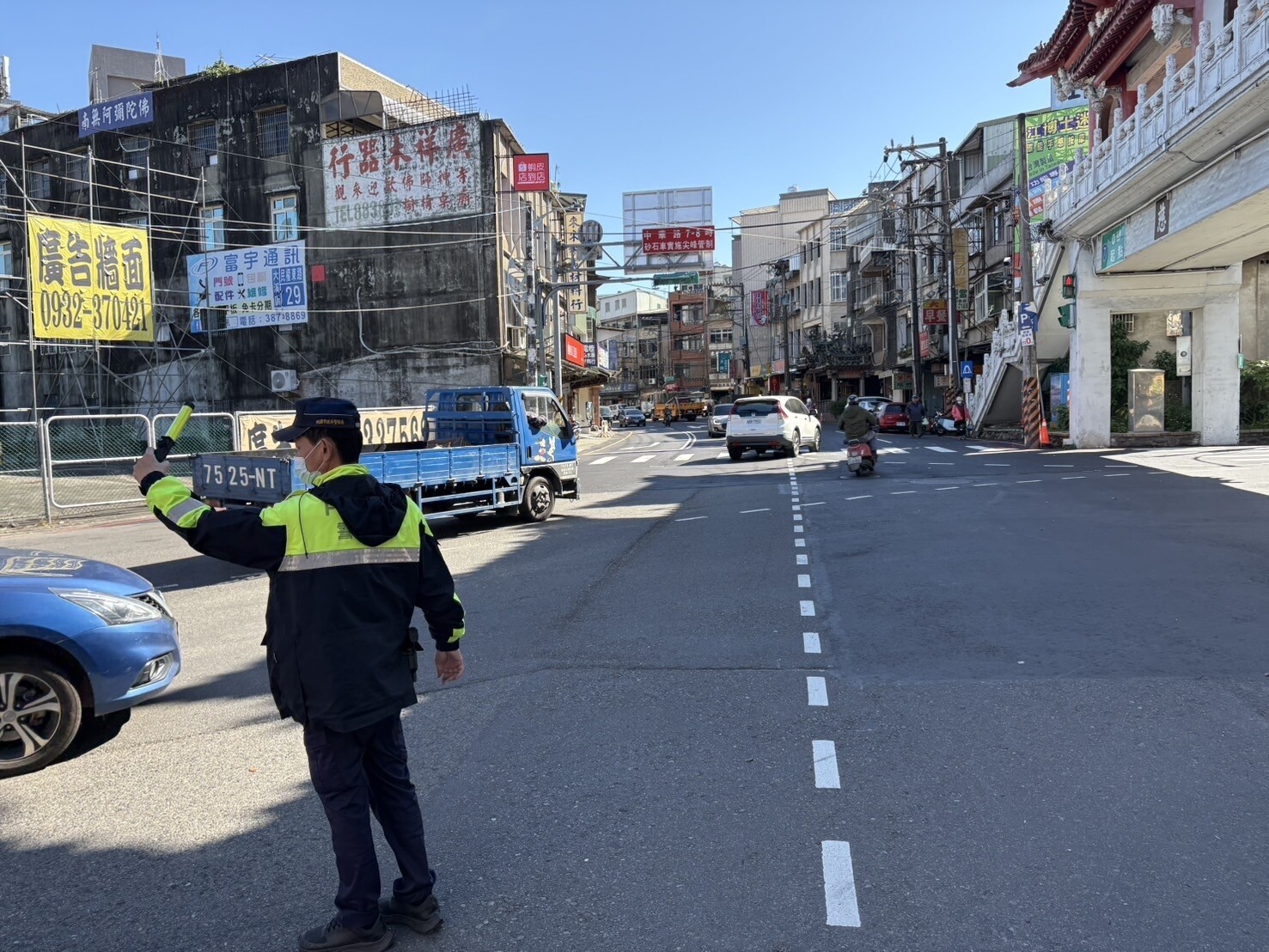 桃園大溪是熱門觀光景點,以往農曆過年期間為許多遊客必選旅遊之地。圖:警方提供