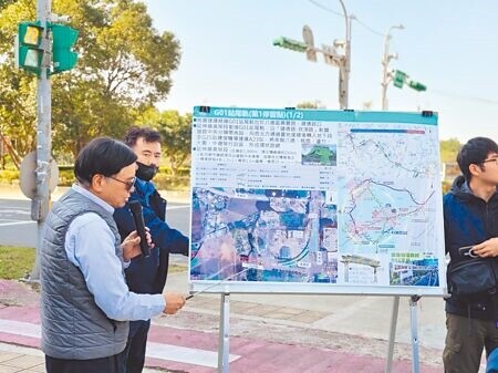
桃園捷運綠線延伸中壢計畫綜合規畫報告於2023年12月經行政院核定，桃園市政府積極爭取中央審議通過，並以2031年通車營運為目標。（呂筱蟬攝）
