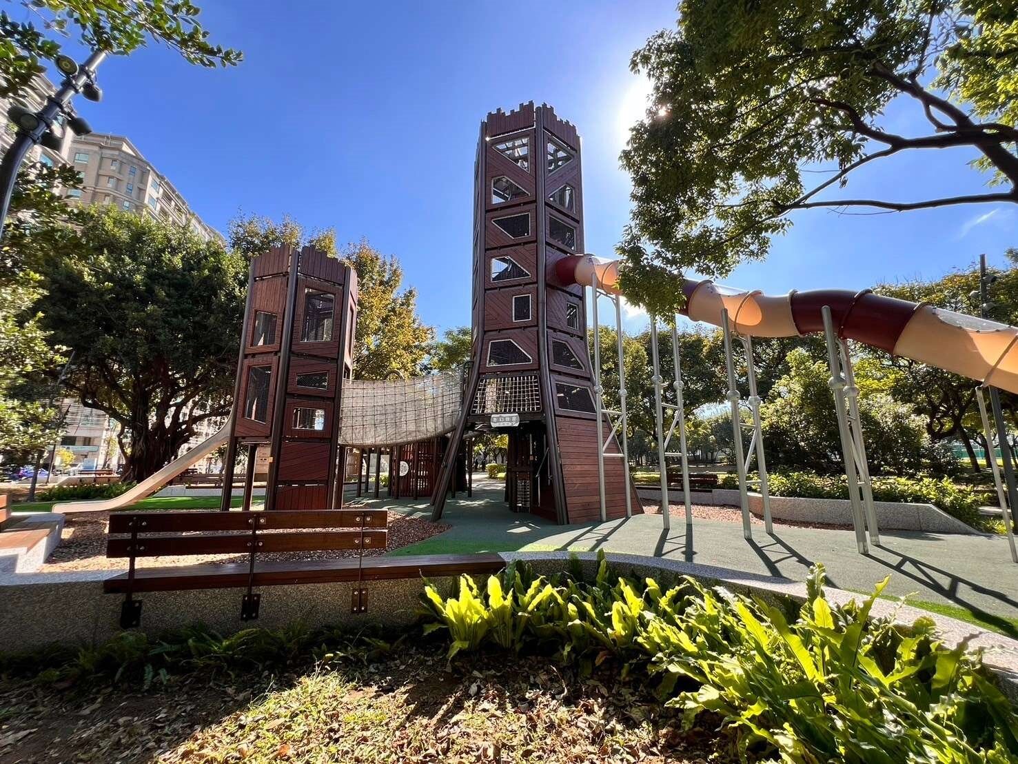 中壢光明公園。圖:工務局提供