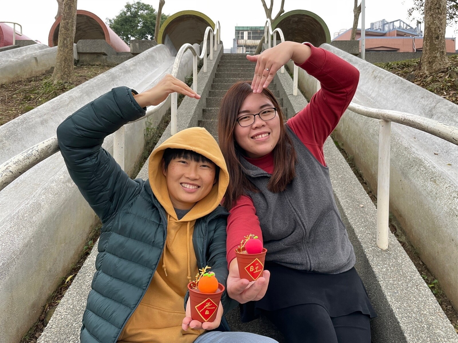老街溪河川教育中心為了和市民朋友一同歡慶金蛇年,1月29日到2月2日園區不打烊。圖:教育局提供