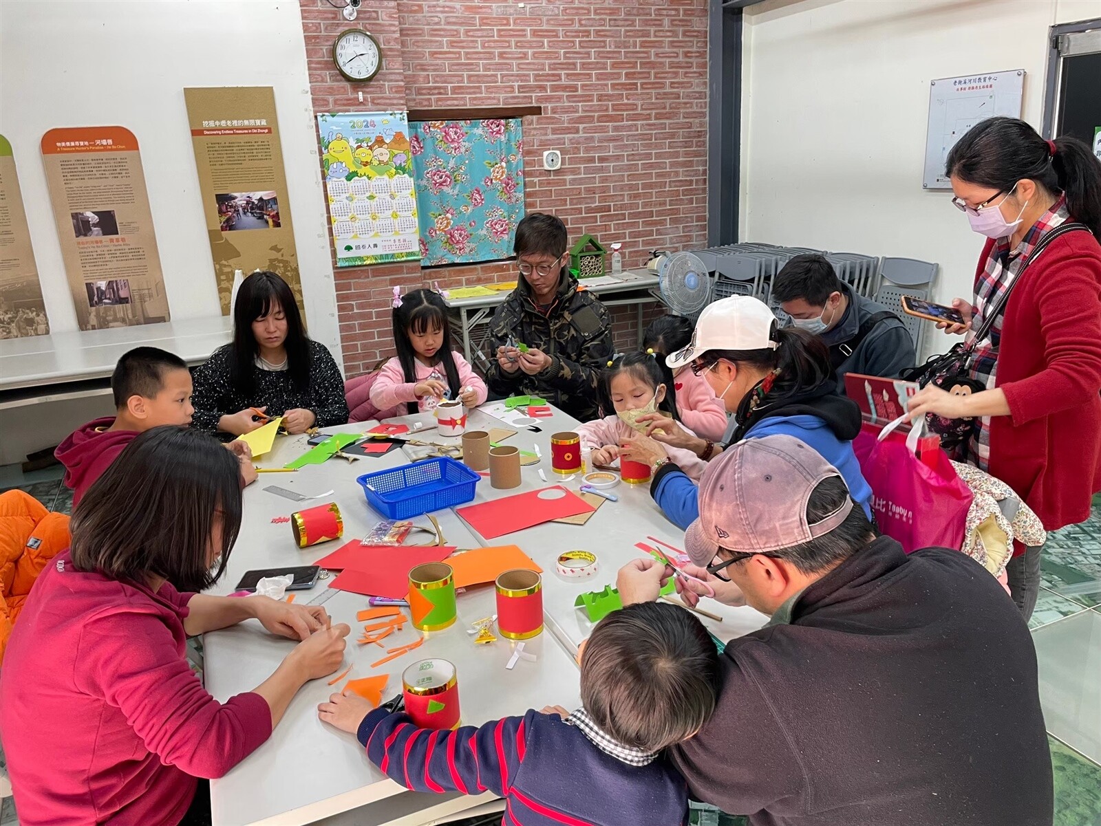 老街溪河川教育中心初一到初五不打烊,並安排各式豐富活動。圖:教育局提供