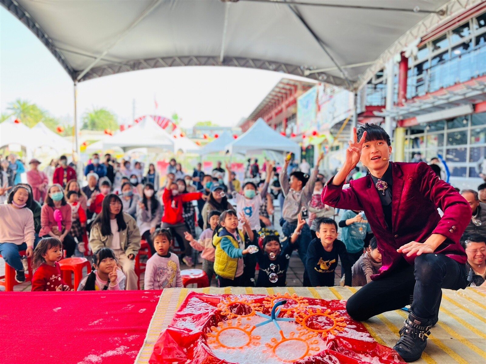 客家局將於2月1日及2日在客家文化館廣場舉辦「蛇舞迎新春 客庄過好年」新春活動。圖:客家局提供