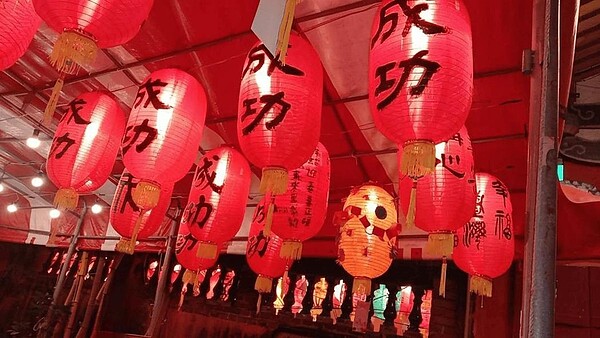 府城成功燈會。圖/鄭成功祖廟提供