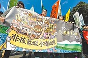 非核家園改非碳　藍鎖定修電業法