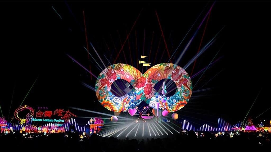 過境旅客台灣燈會期間限定行程(專人導覽)-主燈展演場主燈「無限樂園」。圖/觀光署提供