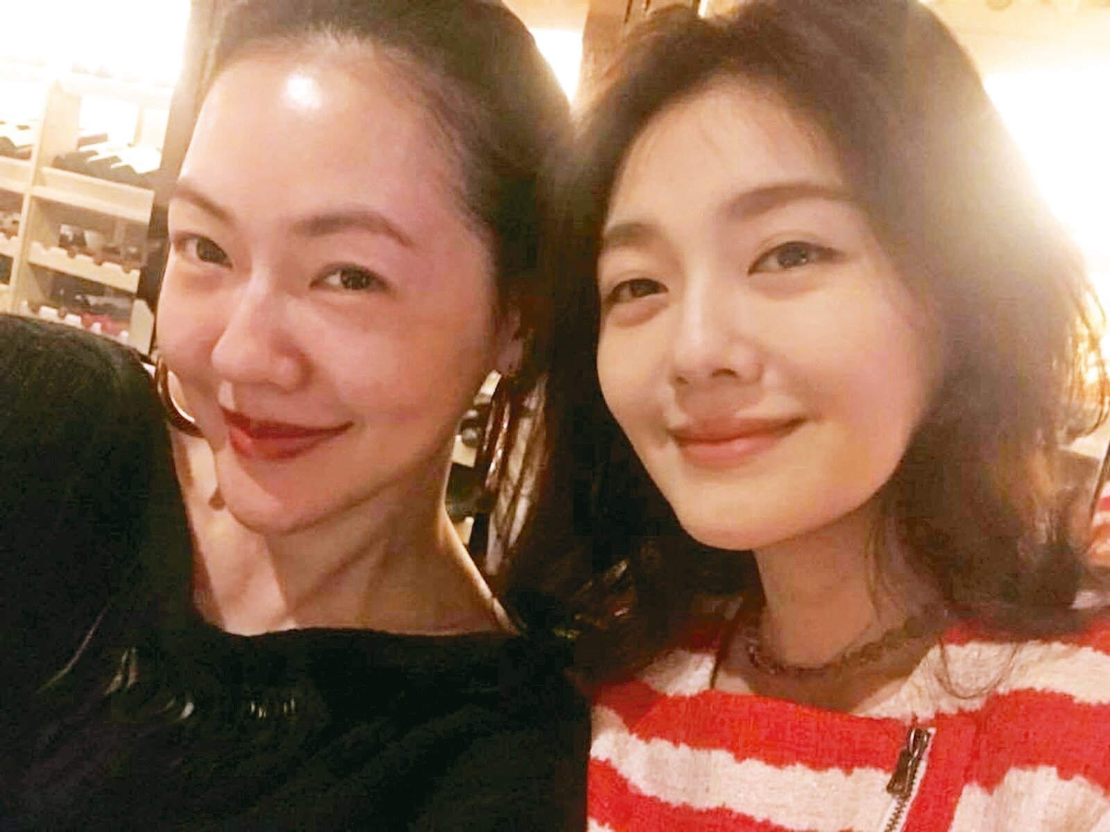 大S(右)、小S姊妹情深。圖/本報資料照