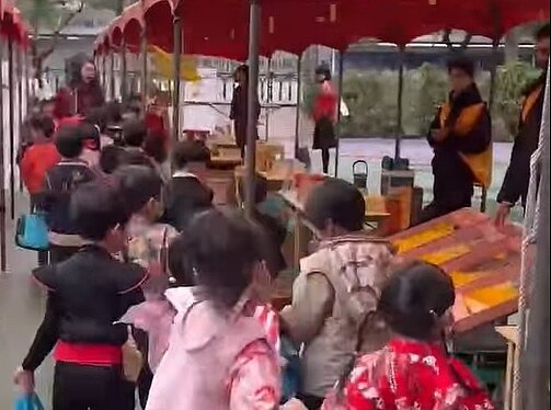 蘭雅國小附設幼兒園年貨大街園遊會（圖／天母樂生活Ｘ有你有我）