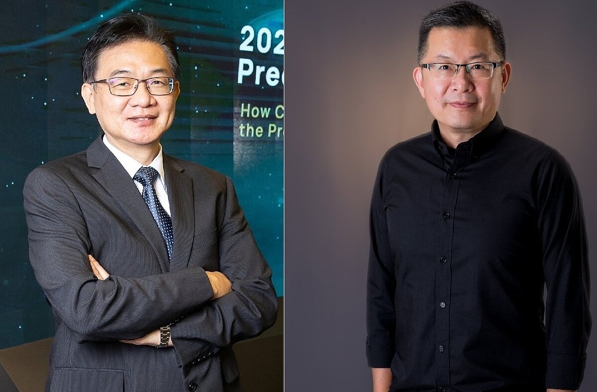 成功大學副校長陳鴻震(左)與台灣大學資訊工程系教授徐宏民被爆同偷吃一女。圖/擷自台灣大學資工系及成功大學官網