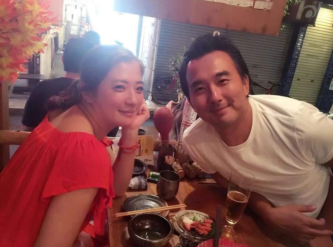 蔡岳勳(右)和于小惠離婚後仍維持不錯關係。圖/摘自臉書