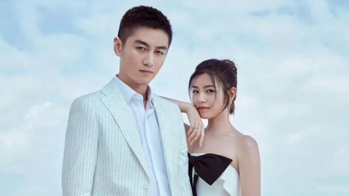 陳曉（左）、陳妍希宣布離婚。圖／取材自微博