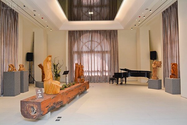 台中久樘香坡木雕展。(好房News記者 陳韋帆/攝影)