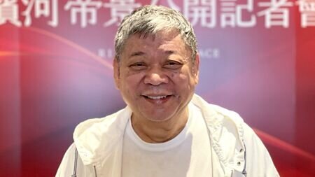 
甲山林集團、愛山林建設董事長祝文宇率先開出讓利第一槍，宣布「濱河帝景」以新板價7折推出，今年1,000億元自建新案也全數讓利。圖∕蔡惠芳
