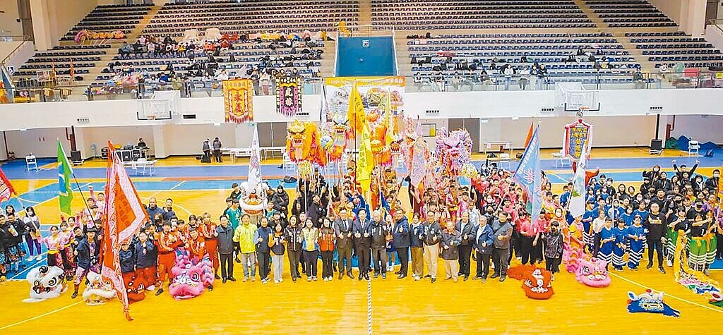 新竹市體育場館租借費用,將針對「非體育類」的營利活動使用場地租借費用漲2倍。圖為過去在體育館舉辦的競技活動。(新竹市政府提供/陳育賢新竹傳真)