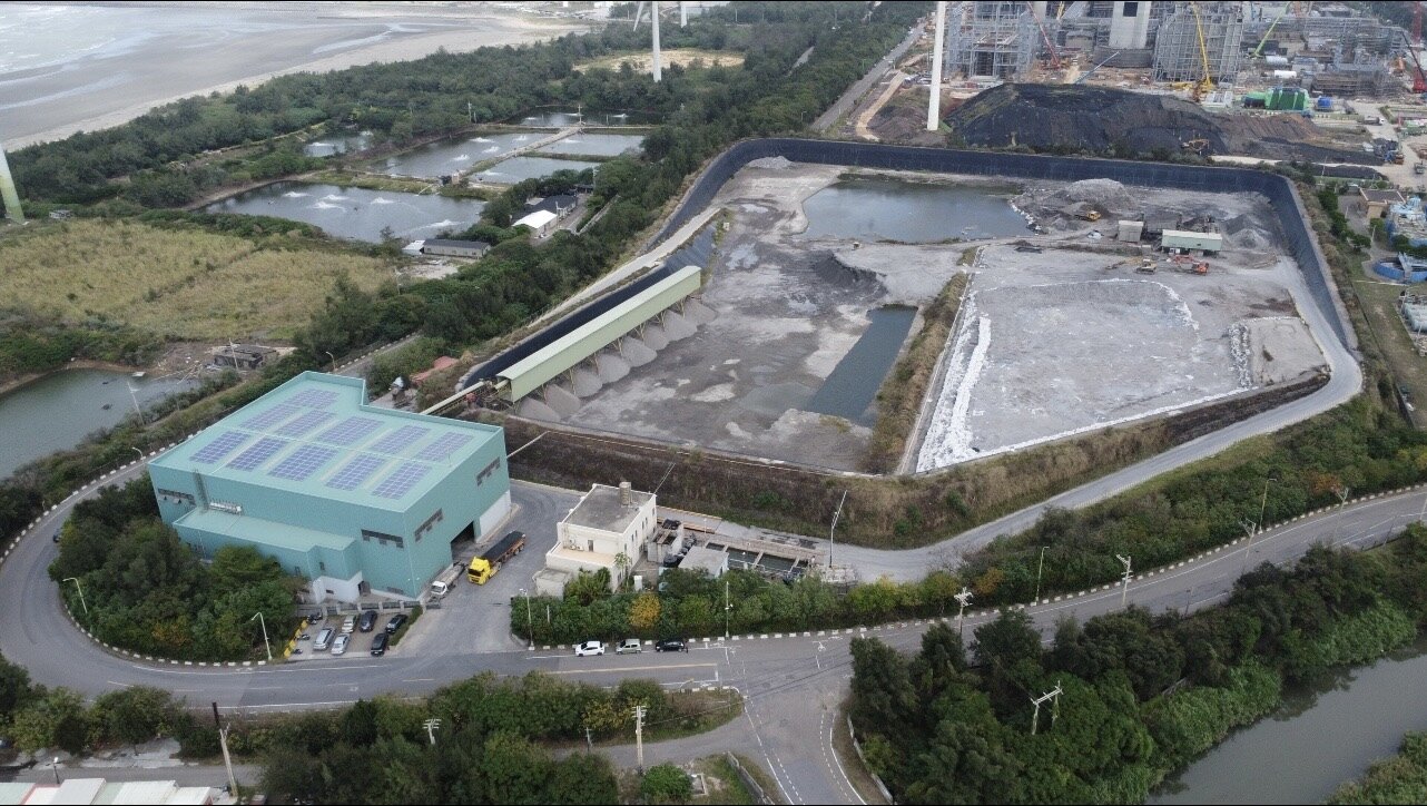 桃園海資處預定於明年10月9日起進行觀音灰渣處理場改建及營運作業。圖：環保局提供