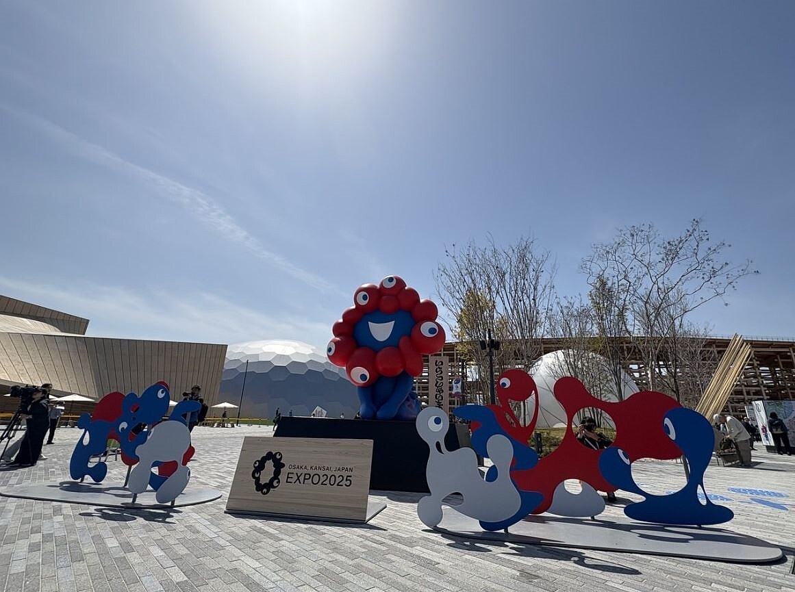日本大阪．關西世界萬國博覽會13日開幕。記者甘芝萁／攝影
