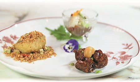 臺北嘉佩樂酒店中餐廳「榕居」為高檔粵菜餐廳,菜品食材用料、烹製方式與呈盤都走Fine Food路線。圖∕姚舜