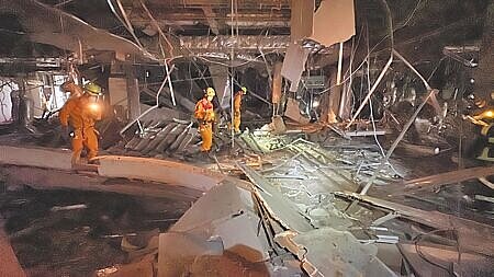 
台中新光三越氣爆案，台中地檢署11日首度傳訊被告。（本報資料照片）
