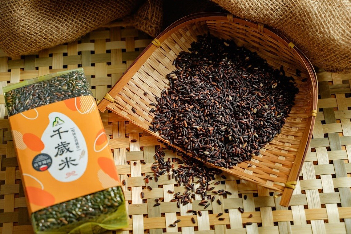 石門區嵩山社區以千歲米聞名。圖／新北市政府提供