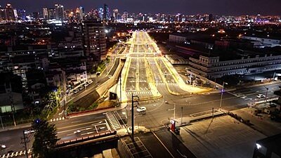 市政路延伸第一標邁向通車倒數,助攻捷運藍線,交通壅塞有解。圖/台中市建設局提供