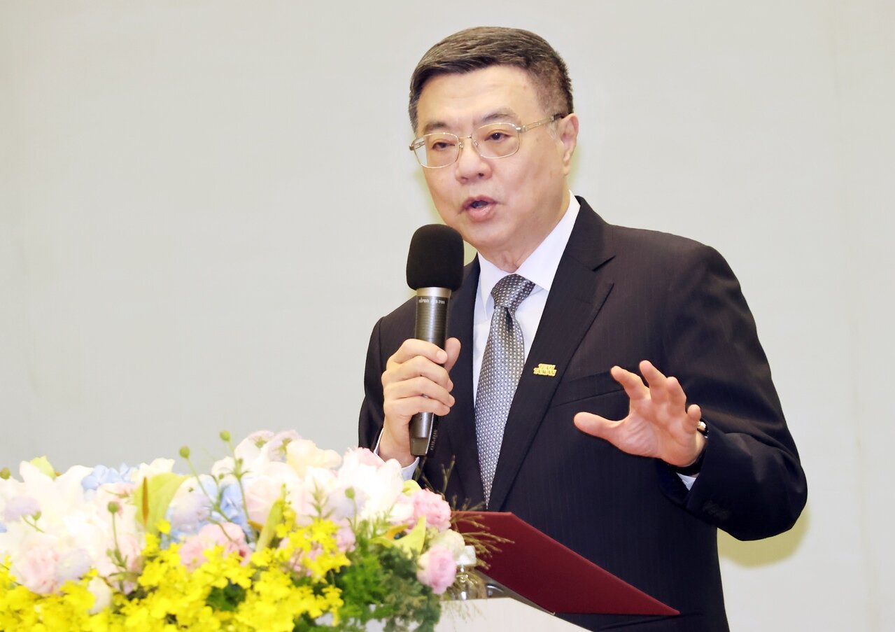 行政院長卓榮泰21日正式核定「因應美國關稅我國出口供應鏈支持方案」。 記者曾學仁/攝影