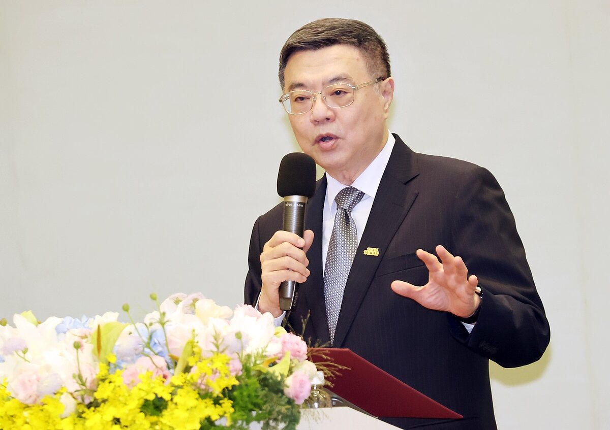 行政院長卓榮泰21日正式核定「因應美國關稅我國出口供應鏈支持方案」。 記者曾學仁/攝影